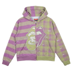 "Half N Half" Zip-up